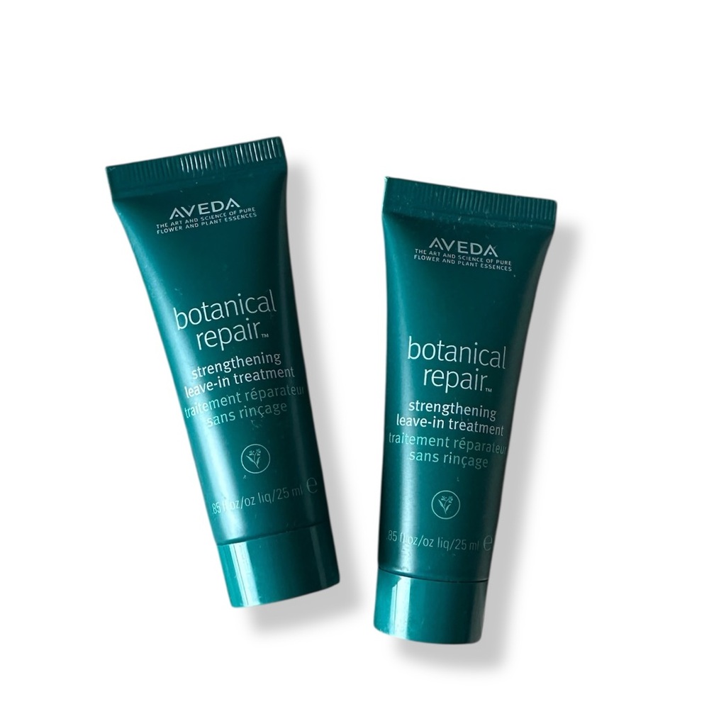 Aveda Botanical Repair Strengthening Leave-In Treatment Travel Size 25 ml Lot 2